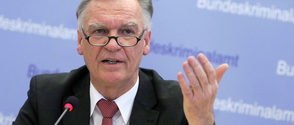 BKA-Chef Jörg Ziercke befürchtet eine steigende Gefahr islamistischer Terroraktionen.
