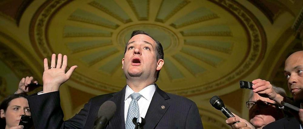 Senator Ted Cruz: Mit aller Macht gegen die Demokraten
