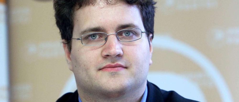 Sebastian Nerz, Bundesvorsitzender der Piratenpartei.