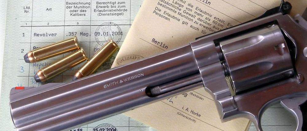 In Zukunft sollen die Waffen in deutschen Haushalten in einem Register zusammengefasst werden.