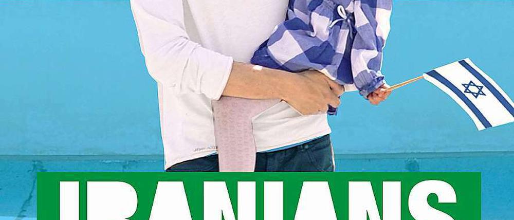 Der israelische Graphikdesigner Ronny Edry mit seiner Tochter auf dem Bild, das die Kampagne angestoßen hat.