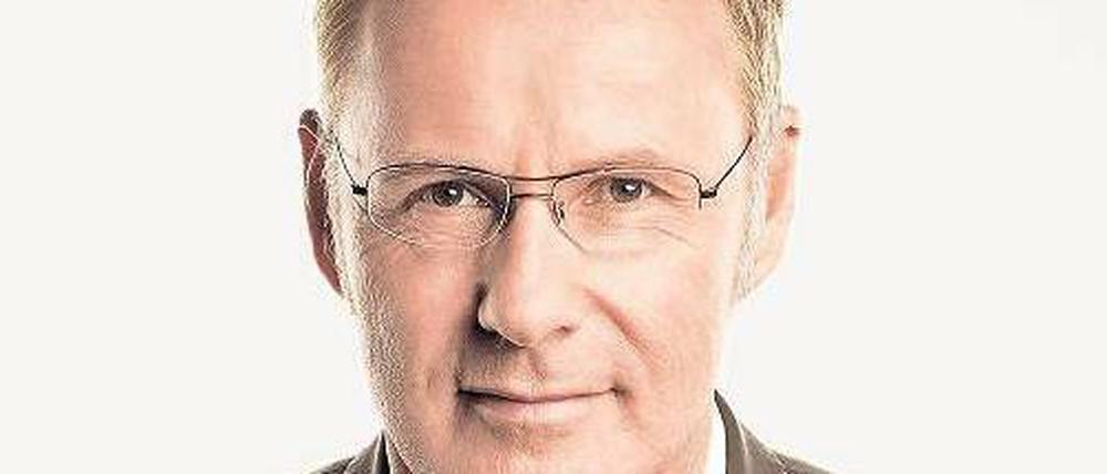 Sitzenbleiber. Reinhold Beckmann talkt weiter am Donnerstag fürs Erste. Foto: ARD