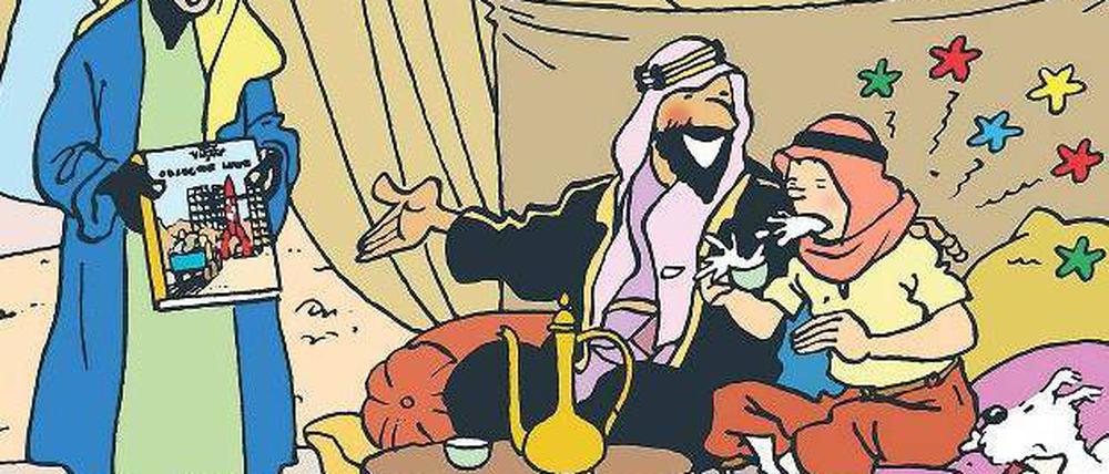 Schlicht und komplex zugleich: Die Arte-Reihe beschreibt, warum die „Tim und Struppi“-Comics Kinder genauso ansprechen wie erwachsene Leser. Foto: Arte