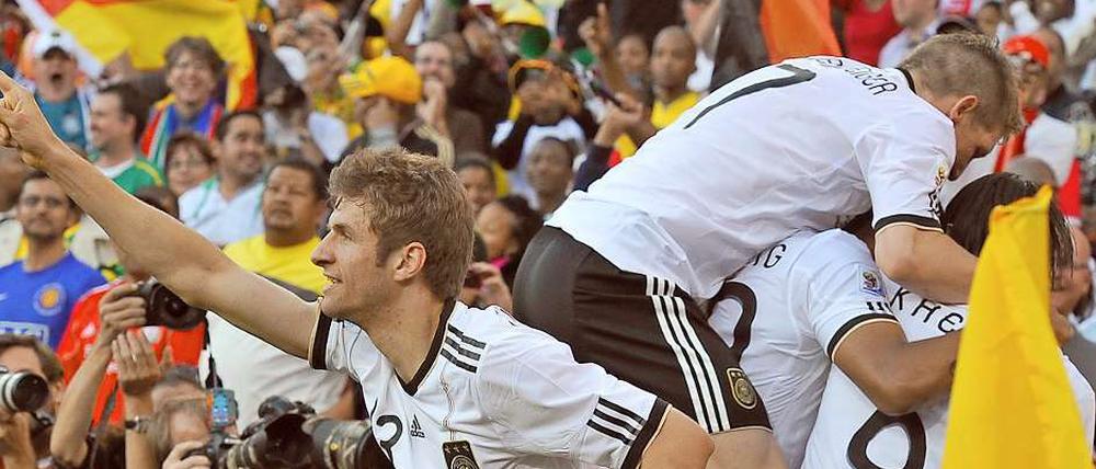 Durch den überzeugenden Sieg gegen England wurde die Überzeugung der jungen Spieler noch gestärkt.
