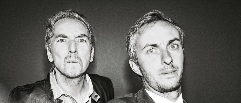 Olli Schulz und Jan Böhmermann.