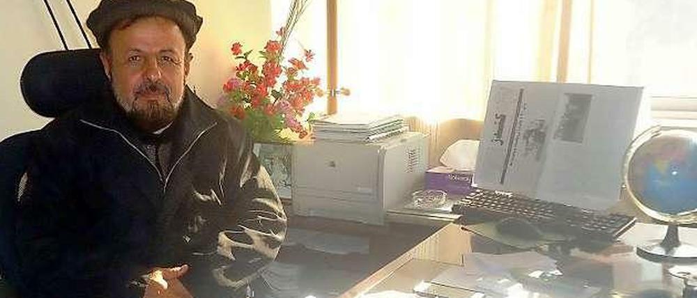 Hamdullah Daneschi, Vizegouverneur der afghanischen Provinz Kundus.