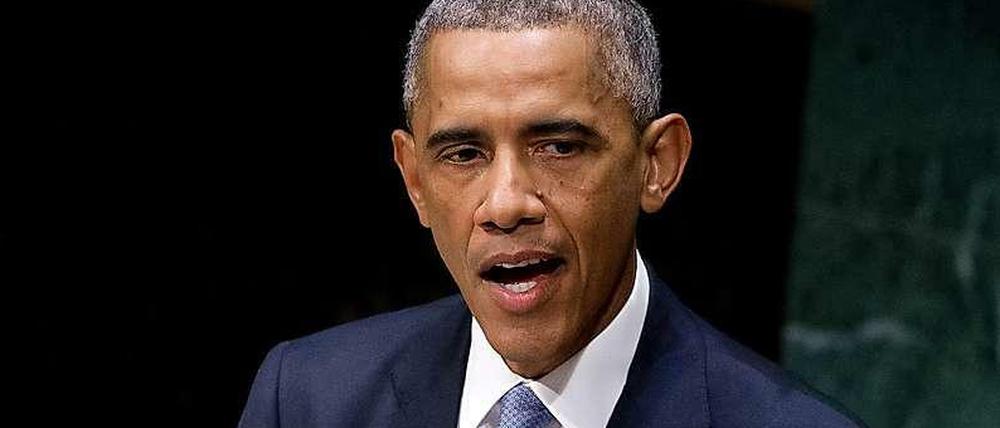 Vor schwierigen Entscheidungen. US-Präsident Barack Obama stimmt die Welt auf die kommenden Auseinandersetzungen ein.