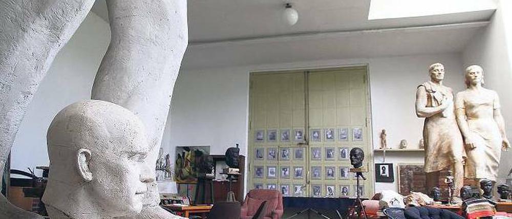 Blick ins Atelier.