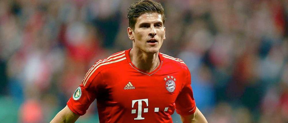 Drei Tore in sechs Minuten: Bayern-Stürmer Mario Gomez schaffte gegen Wolfsburg einen Hattrick.