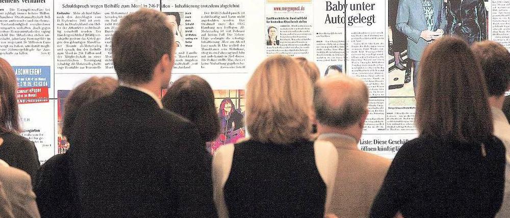 In einem gemeinsamen Newsroom sind „Welt“ und „Berliner Morgenpost“ bisher produziert worden.