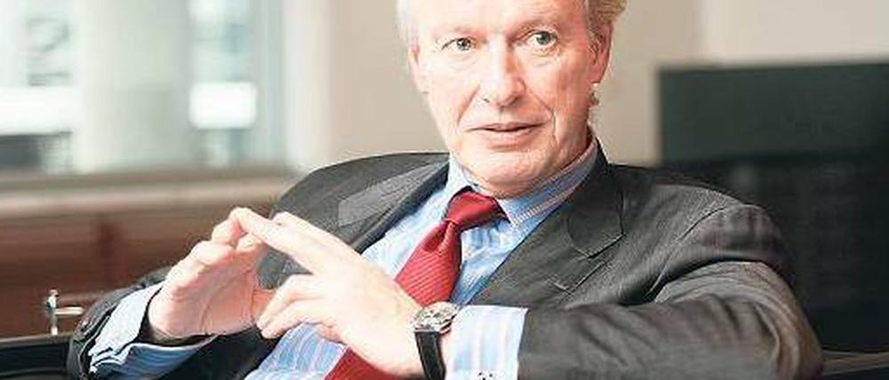 Klaus-Peter Siegloch war ein bekanntes Fernsehgesicht – heute vertritt er die Belange der Luftverkehrswirtschaft.