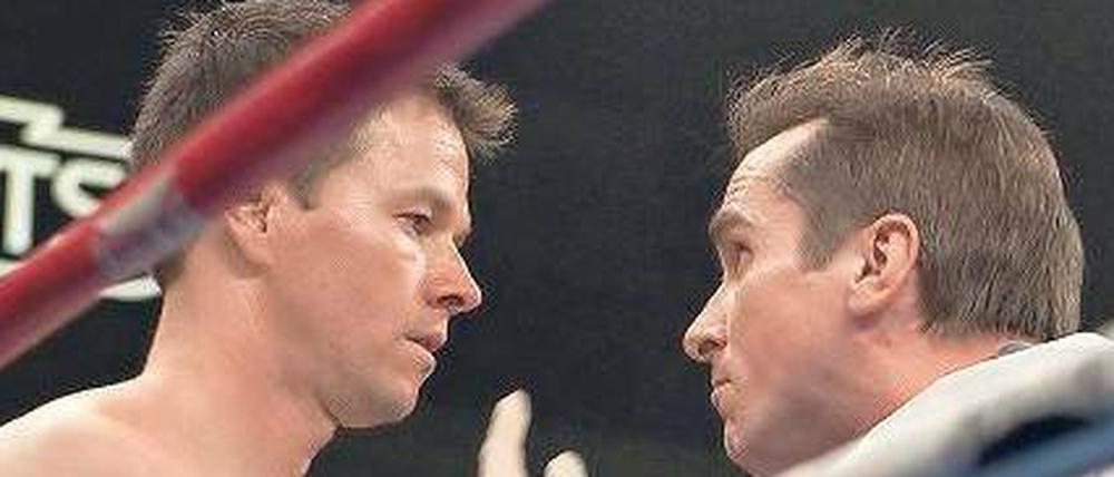 Micky und Dicky. Mark Wahlberg als Boxer, Christian Bale als sein Trainer.