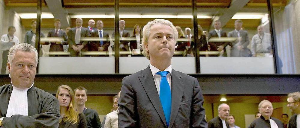 Der niederländische Rechtspopulist Geert Wilders wird wohl indirekt an der Regierung beteiligt.
