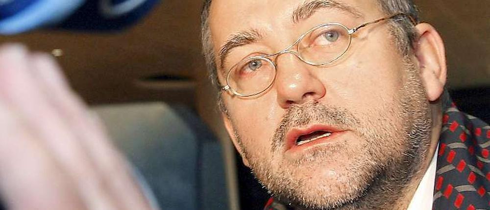 Rainer Speer ist als brandenburgischer Innenminister zurückgetreten.
