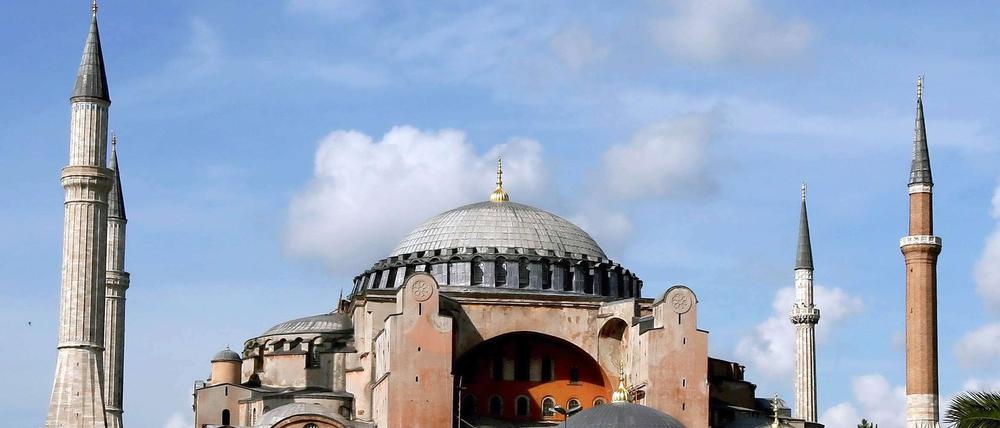 Die Hagia Sophia in Istanbul.