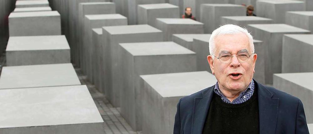 Architekt Peter Eisenman: "Der Ort der Information könnte doppelt so groß sein."