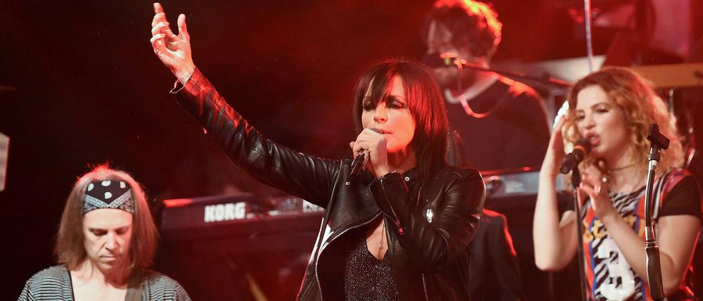 Nena beim Konzert im Berliner SO36.