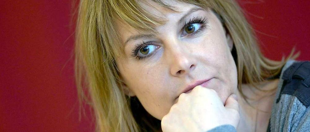 Nicole Gohkle sitzt für die Linken im Bundestag.