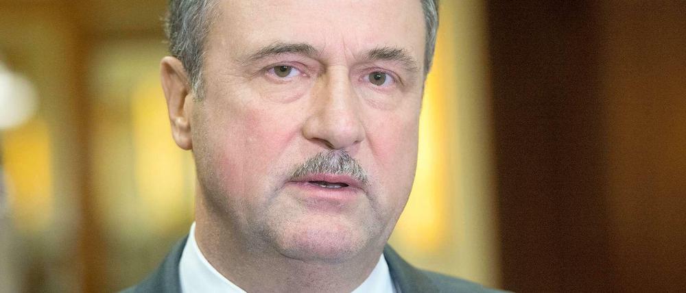Im Angriffsmodus. Claus Weselsky wirft dem Bahnmanagement vor, die Forderungen der Lokführer als „bekloppt“ zu diffamieren.