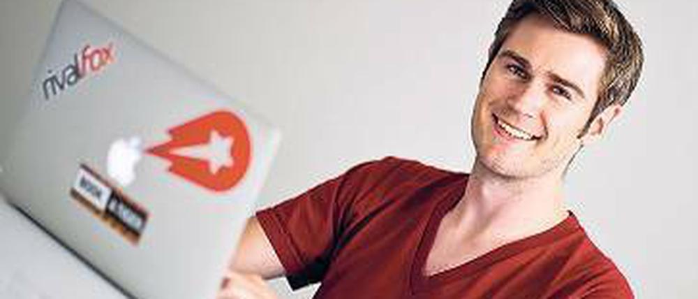 Der Unternehmer Claude Ritter gründete 2010 zusammen mit seinem Geschäftspartner Nikita Fahrenholz die Mobile-App Lieferheld, über die Menschen Fastfood nach Hause bestellen können.