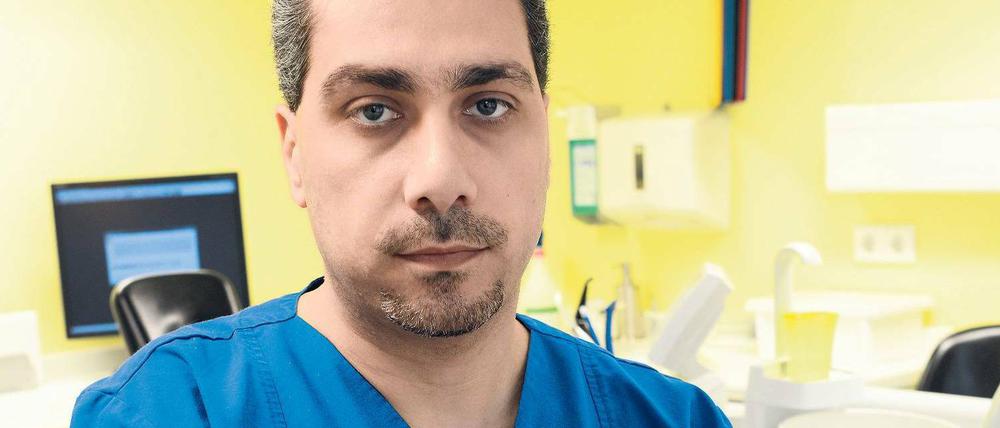 Arzt im Widerstand. Sadiqu al Mousllie verließ Syrien vor mehr als zwanzig Jahren aus Wut auf den „korrupten, diktatorischen Staat“.