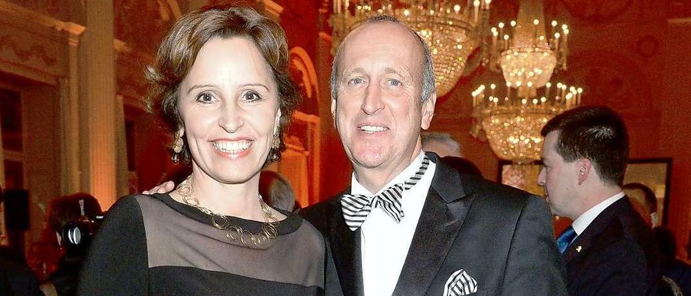 Christine Haderthauer und ihr Ehemann Hubert bei einem Neujahrsempfang im vergangenen Januar.