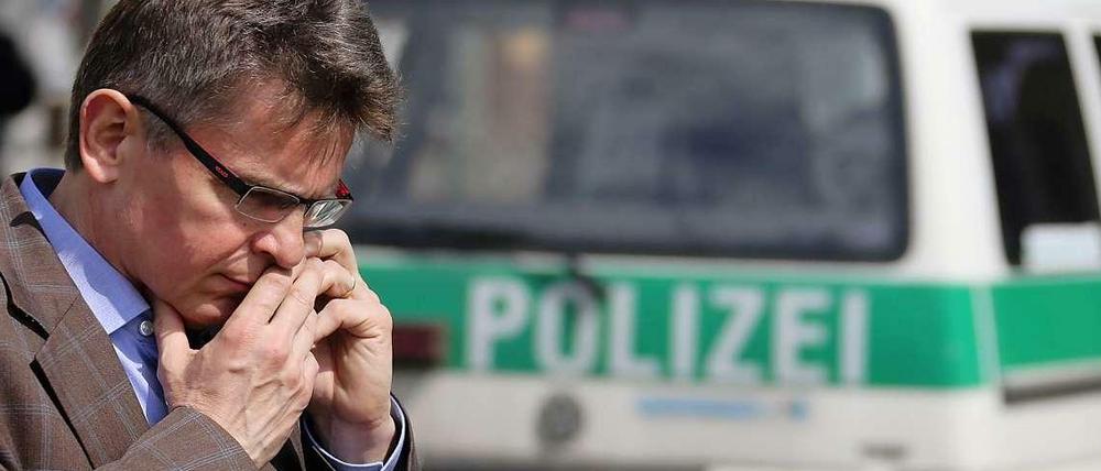 Hallo, Zukunft? Polizeichef Kandt will die Behörde weiter modernisieren.