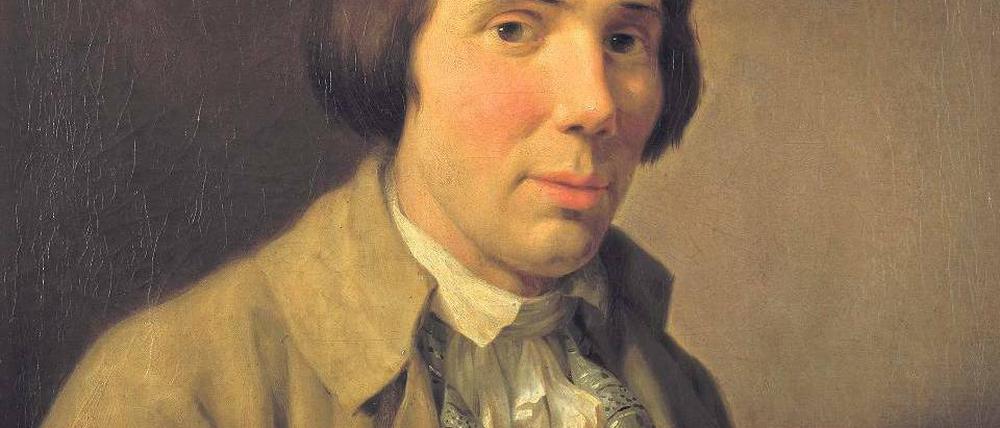 Sein psychologisches Verständnis fasziniert Schriftsteller bis heute. Karl Philipp Moritz (1756 – 1793) auf einem zeitgenössischen Gemälde von Friedrich Rehberg aus der Alten Nationalgalerie, Berlin. Abbildung: akg-images