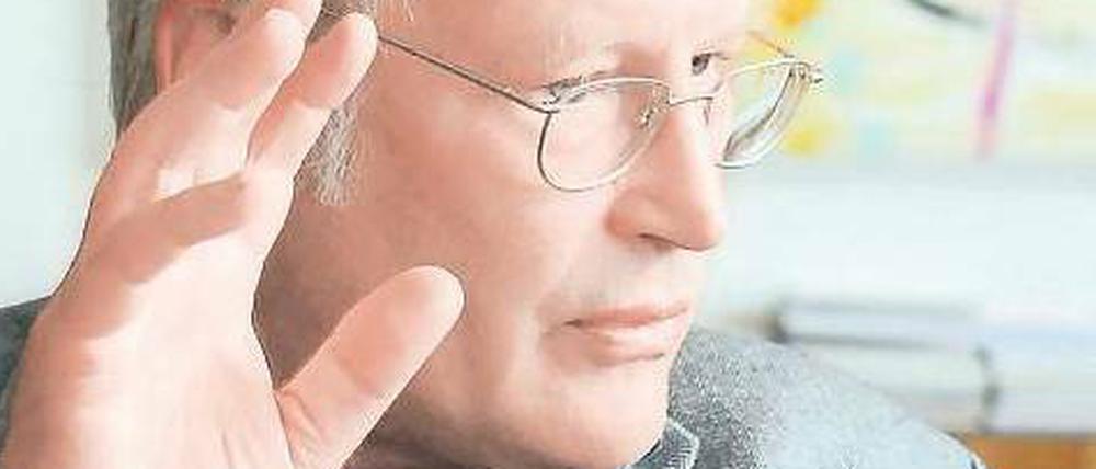 Für Franz Schulz (Grüne) ist das Amt des Bezirksbürgermeisters anstrengend, aber "keine Last".