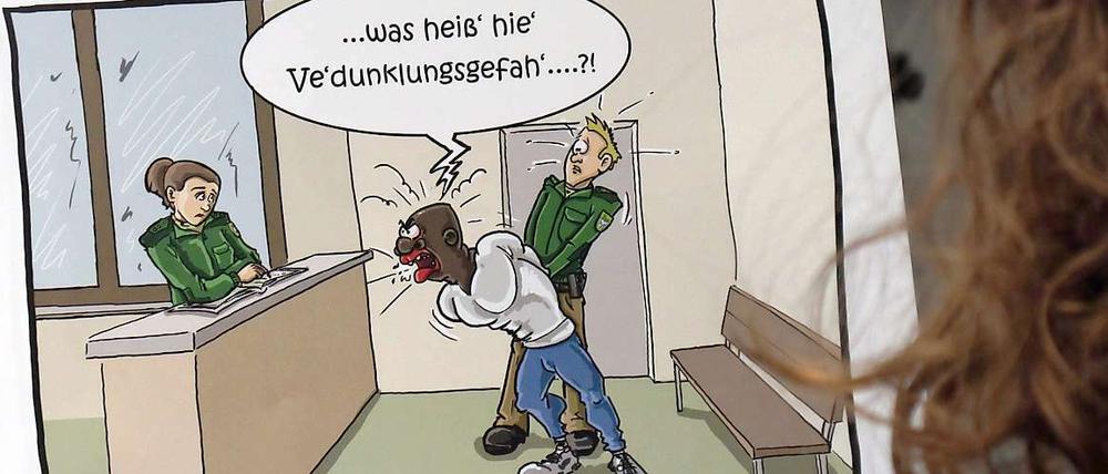 Umstrittenes Motiv aus Polizeikalender