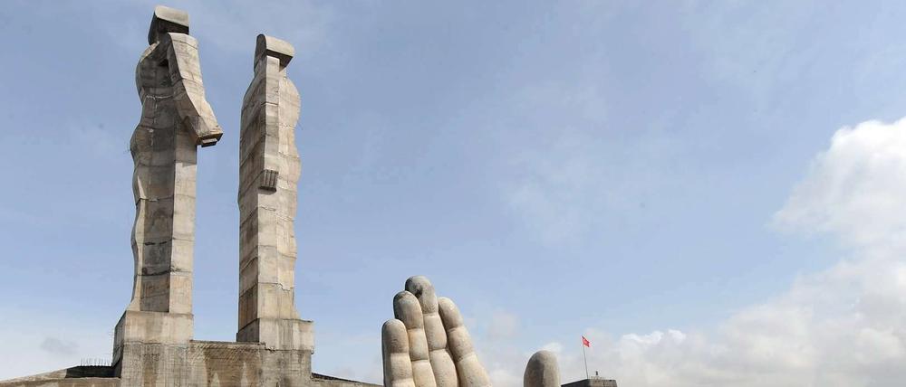 Die Steine des Anstoßes im nordosttürkischen Kars.