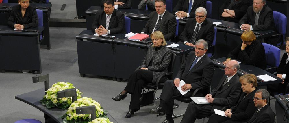 Holocaust-Gedenktag im Bundestag.