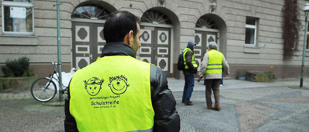 Der Wachschutz vom Jobcenter bewachte das Gymnasium in Neukölln nur einen Tag lang.