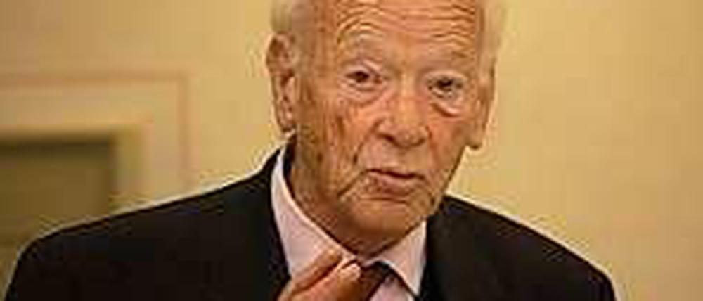 Der Soziologe Mario Rainer Lepsius, 2006.