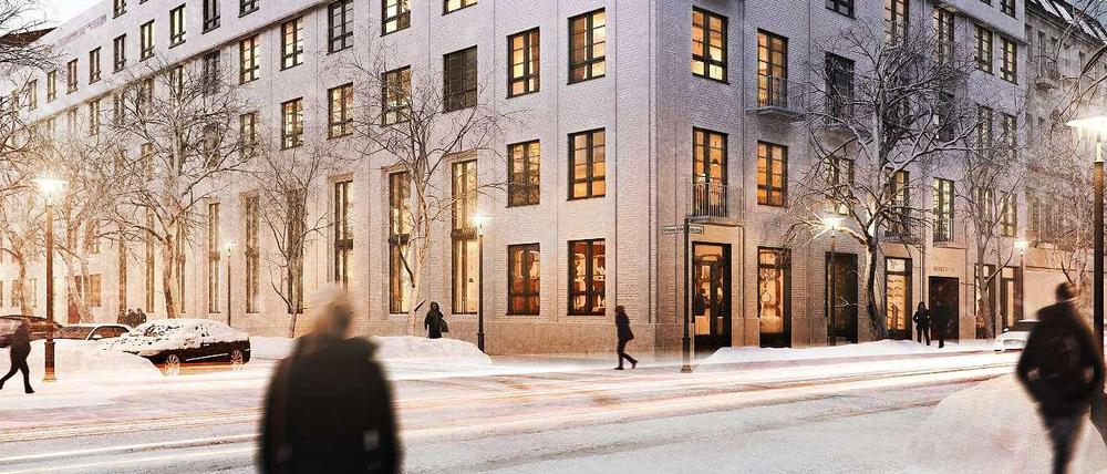 In den Arkonahöfen soll bis Winter 2017/2018 das Projekt A Space mit 60 modernen Lofts realisiert werden.