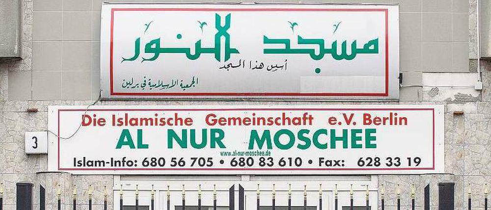 Umstritten. Die Al-Nur-Moschee in Neukölln steht in der Kritik.