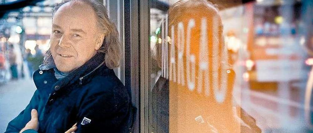 Michael Hoffmann vor seinem inzwischen geschlossenen Restaurant "Margaux"