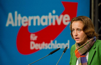 Parteibüro der AfD-Abgeordneten Beatrix von Storch beschmiert