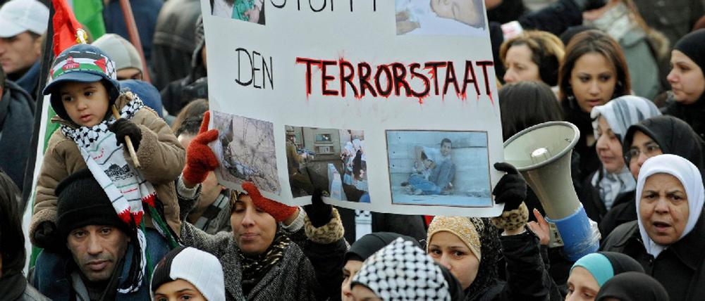 Berlin, Proteste gegen Israel