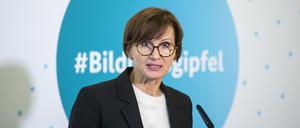 Bundesministerin für Bildung und Forschung Bettina Stark-Watzinger will das Wissenschaftszeitvertragsgesetz reformieren.
