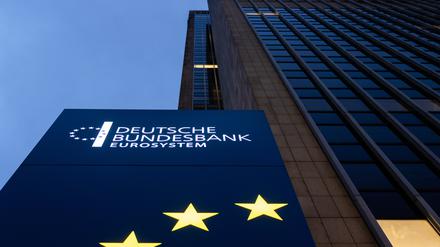 Die Zentrale der Deutschen Bundesbank in Frankfurt