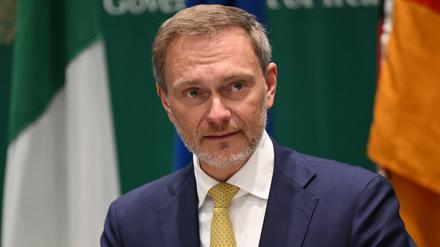 Christian Lindner (FDP) ist Bundesfinanzminister.