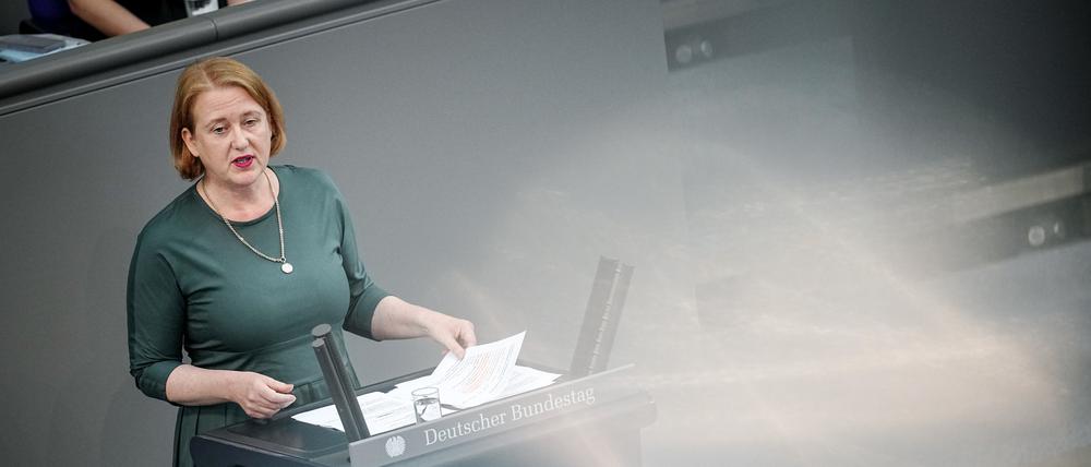 Viel zu erklären: Lisa Paus (Grüne), Bundesministerin für Familie, Senioren, Frauen und Jugend.