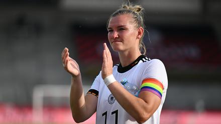 Alexandra Popp trägt die Regenbogenbinde − mit der Ausnahme WM