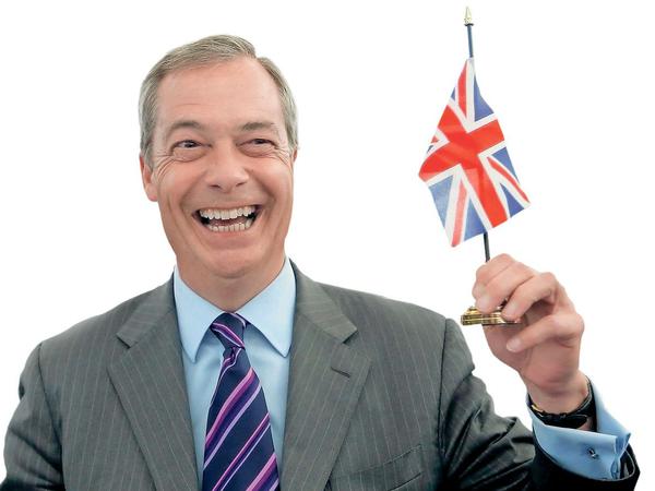 Nigel Farage, Antieuropäer und Brexit-Vorkämpfer, im Jahr 2016.