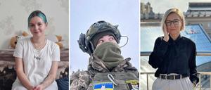 Wie ändert sich die Rolle der Frau im Krieg? Drei Ukrainerinnen erzählen.