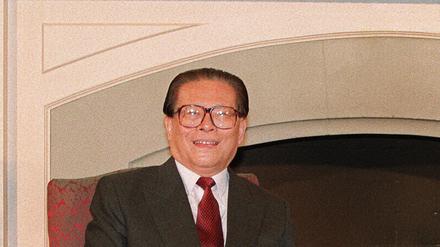 Jiang Zemin mit US-Präsident Bill Clinton (Archivbild)