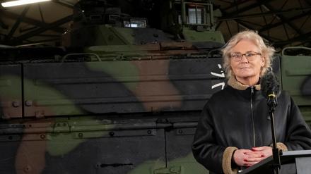 Bundesverteidigungsministerin Christine Lambrecht tritt zurück.