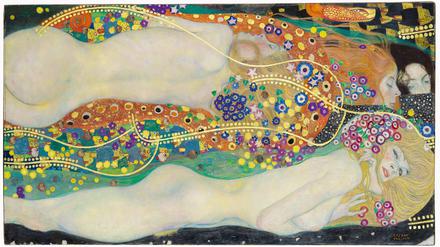 Gustav Klimts „Wasserschlangen II“ (1904/1906–07).