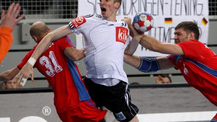 Handball WM - Deutschland - Russland 26:26